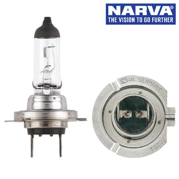 Narva 48329BL2 - 12V 55W PX26D Everlife H7 Halogen Headlight Globe (2 Pack)